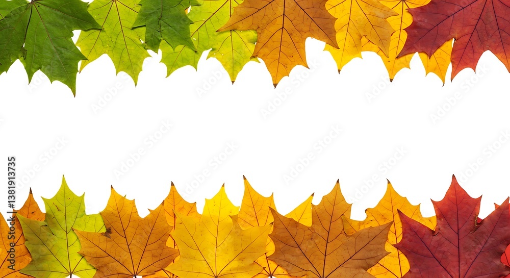 Fototapeta premium Autumn's Embrace AI Generated