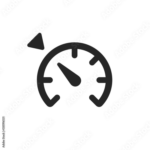Cruise Control Icon (Decrease Speed)

