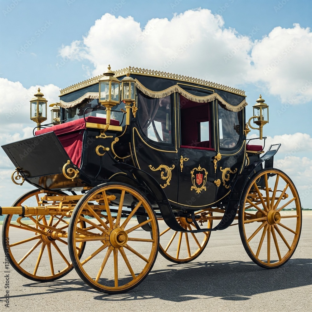 Fototapeta premium old fashioned carriage