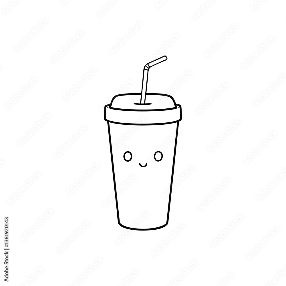vector illustration of a paper cup vector illustration of a paper cup