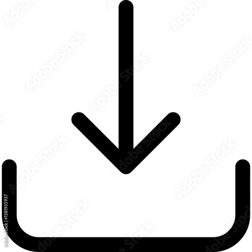 down, download, import, download icon, down icon, import icon