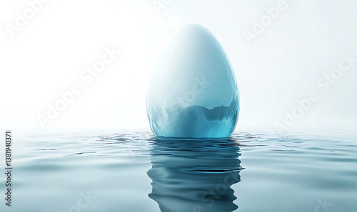 Creative conceptual illustrations of eggs, chickens