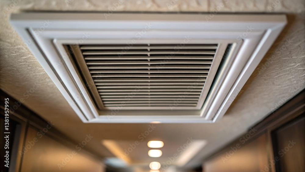 Obraz premium Efficient air filtration system enhances indoor air quality and comfort in any space while ensuring clean environment for all