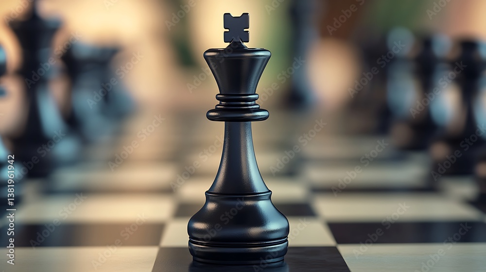 chess pieces on the board chess pieces on the board