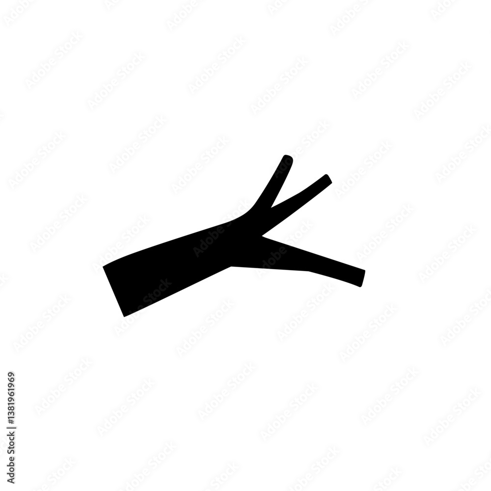 Obraz premium tree branch silhouette