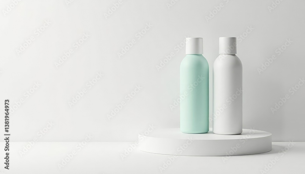 Pure white backdrop, minimalist product display, elegant, bright, texture