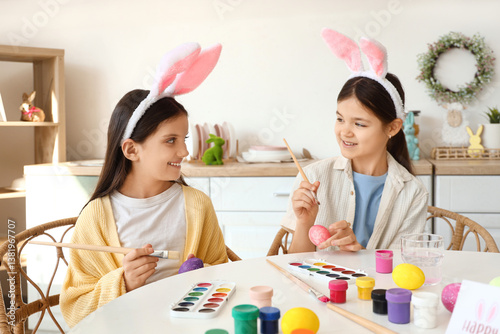 Cute girls with bunny ears ...