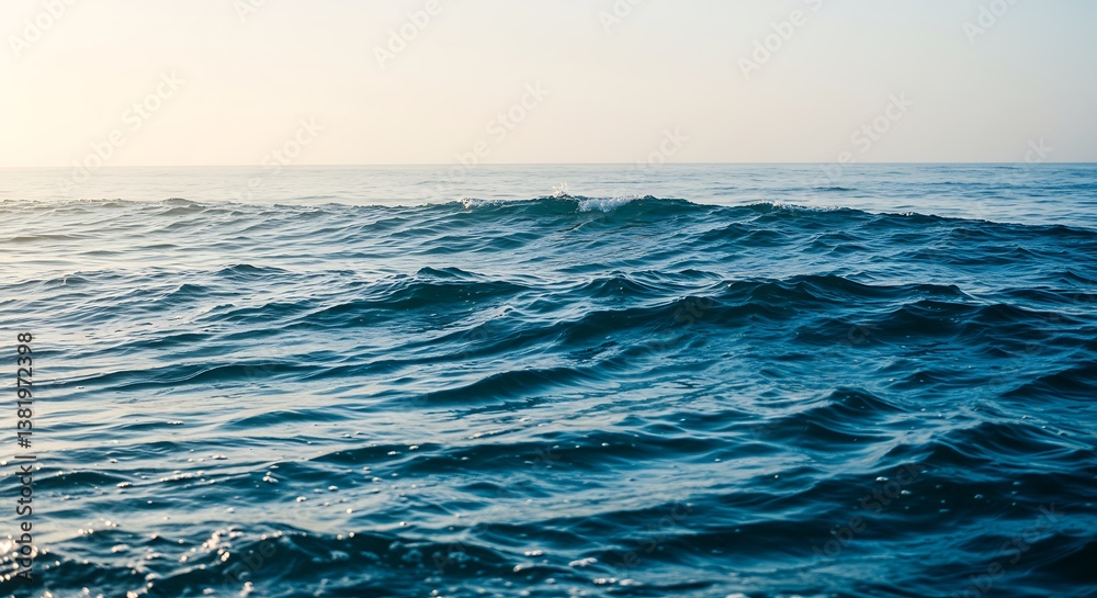 Obraz premium Ocean's Whisper AI Generated