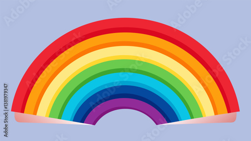 A cellophane rainbow effect created by overlapping different colored tissue paper with each layer bearing a message of thanks for our wonderful teachers.. Vector illustration