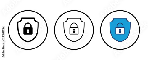 Security icon vector. protection icon. privacy. vpn