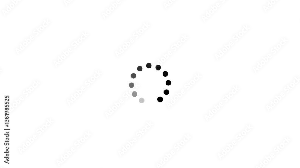 abstract loading icon Loading outline icon isolated backgroud