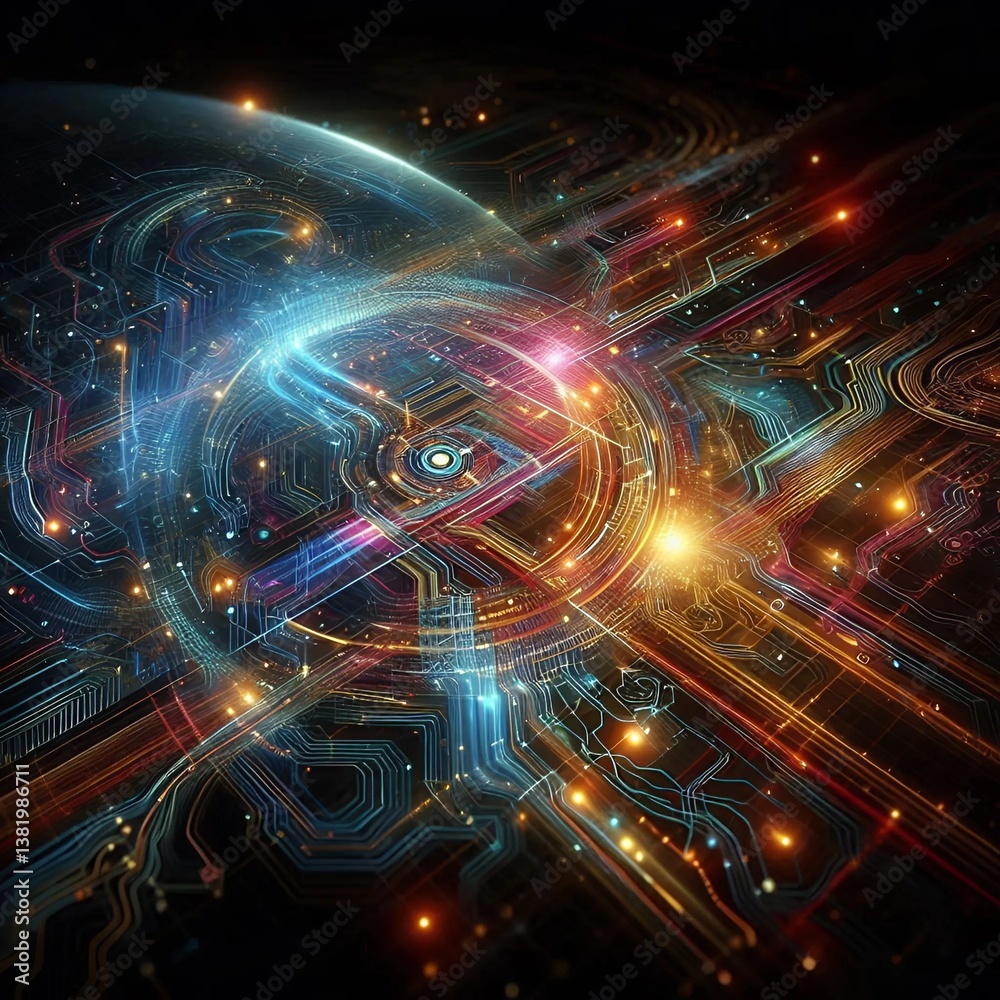 Obraz premium Advancing AI and IoT Integration: Revolutionizing Smart Technologies for Future Innovatio