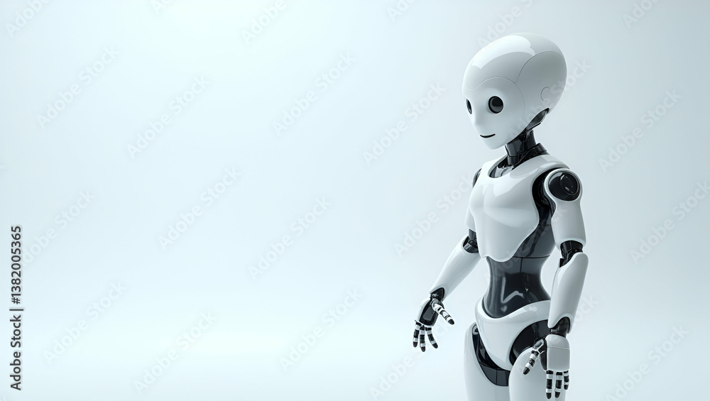 Fototapeta premium 3D Wallpaper Design: Robotics in Healthcare - Digital Renderings of Advanced Medical Robotics & Modern Surgical Precision for Clinical Media