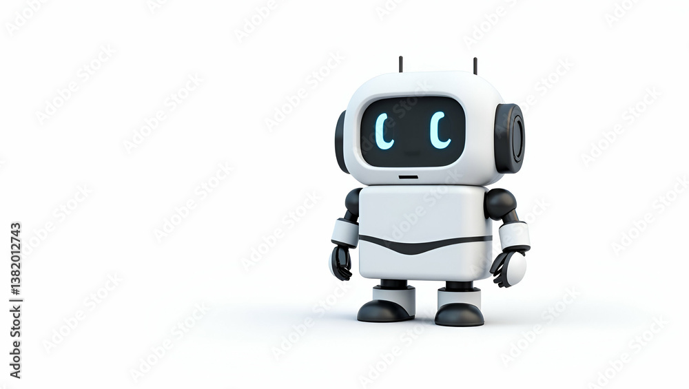 3D Machine Learning Robotics: Autonomous Systems Enhancing Manufacturing, Logistics, and Healthcare Efficiency with Cute 3D Icons. 3D Machine Learning Robotics: Autonomous Systems Enhancing Manufacturing, Logistics, and Healthcare Efficiency with Cute 3D Icons.