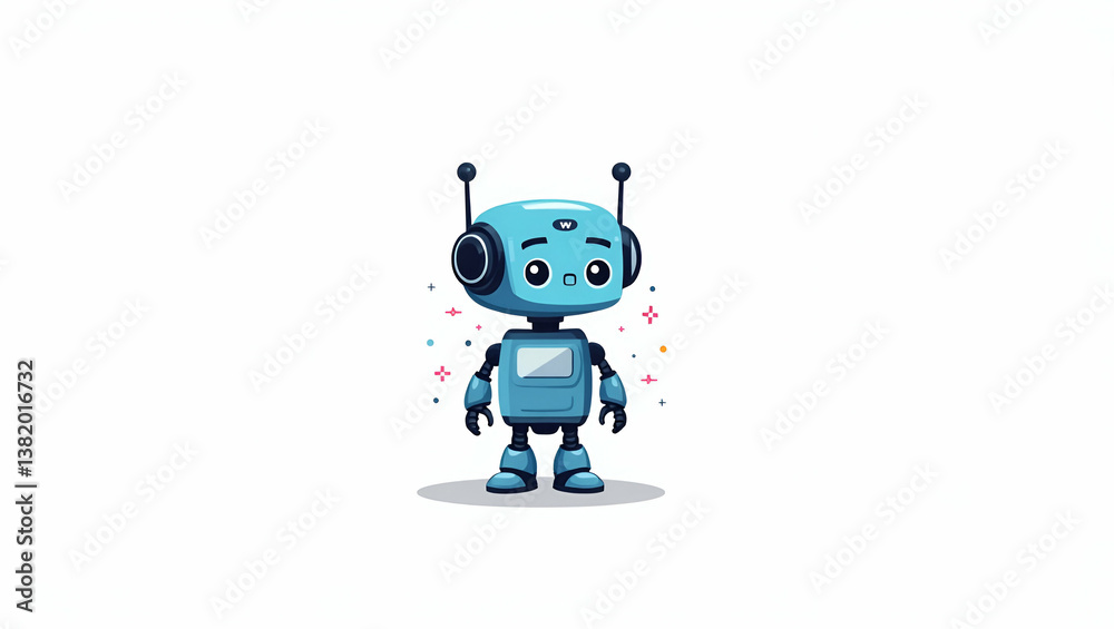 Cute Vector Illustration of Advanced Neural Network Robotics: Integrating Deep Learning and Sensor Fusion for Smart Automation in Complex Tasks Cute Vector Illustration of Advanced Neural Network Robotics: Integrating Deep Learning and Sensor Fusion for Smart Automation in Complex Tasks