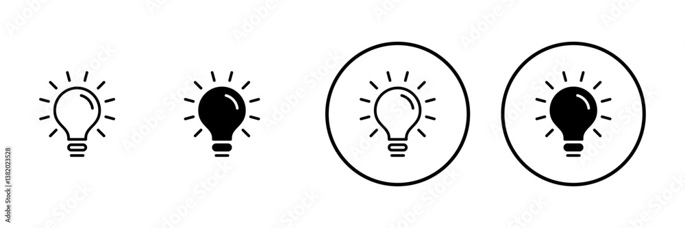 Lamp icon vector. Light bulb sign and symbol. idea symbol. Lamp icon vector. Light bulb sign and symbol. idea symbol.