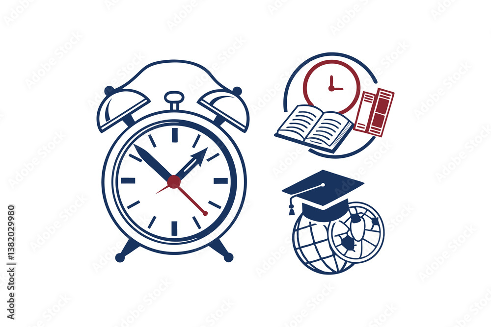 Fototapeta premium time is money concept