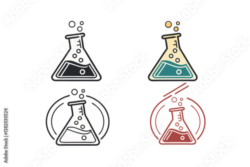 science and chemistry icons