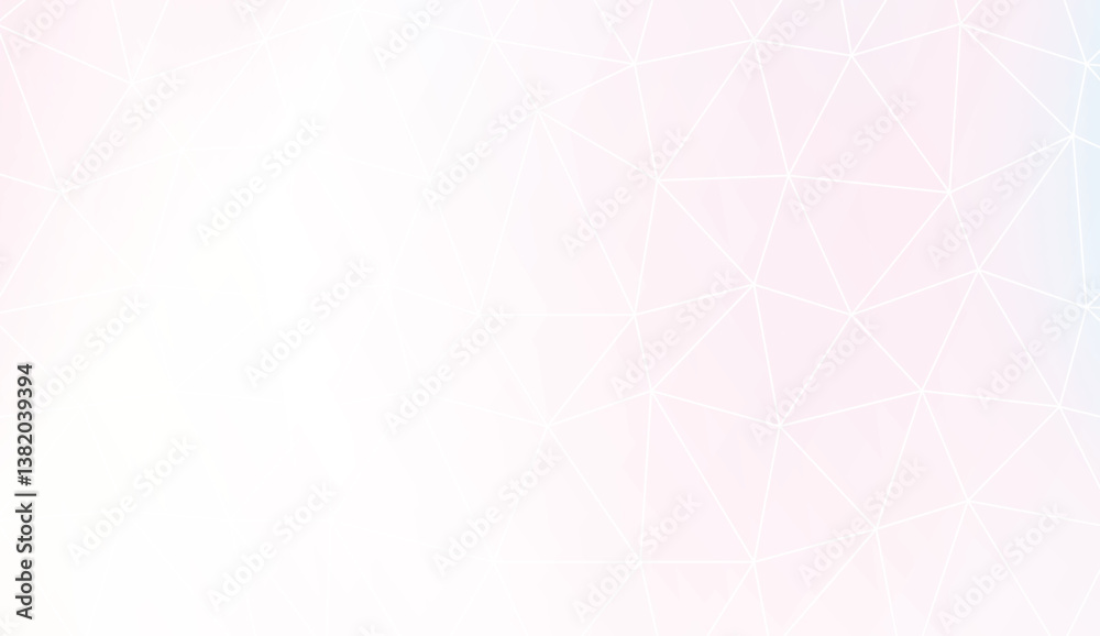 Fototapeta premium Decorative background with triangles. Template for your banner. Vector illustration. Creative gradient color.