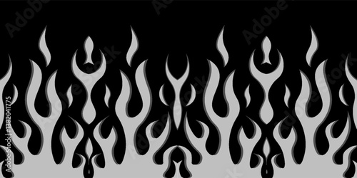 Sparks overlay on black background. Grill heat glows in transparent vector isolated clouds. fire background. eps 10