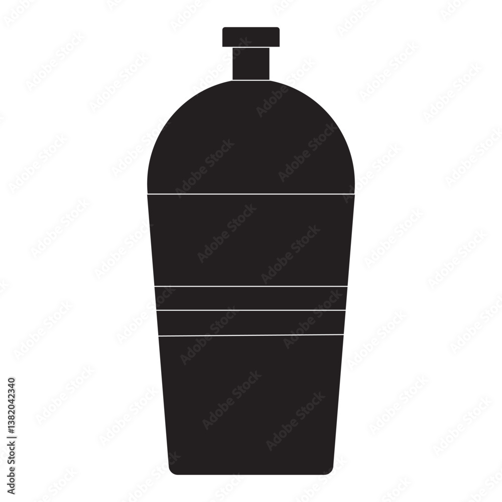 drink bottle and glass icon logo vector design drink bottle and glass icon logo vector design