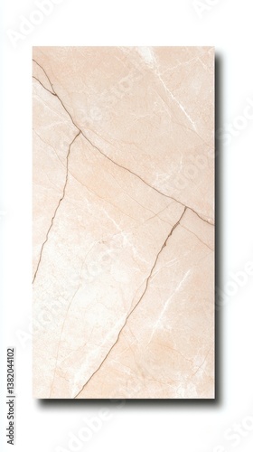 Obraz na płótnie A smooth, pale marble slab featuring subtle veining and natural textures, perfect for elegant interior design applications. w salonie
