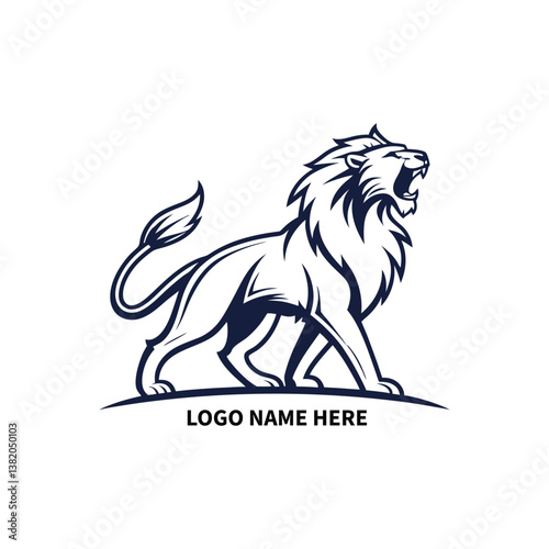 lion head logo