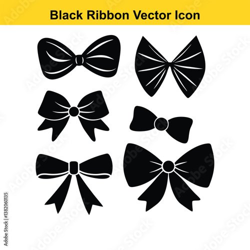 Collection of decorative bows and bow ties in various styles and colors