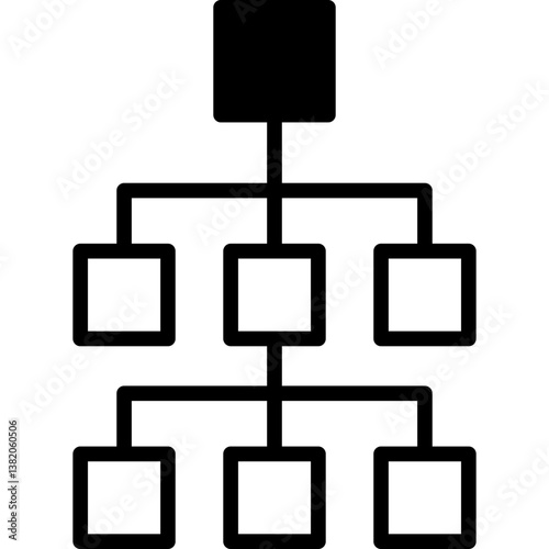 Hierarchical Structure Icon