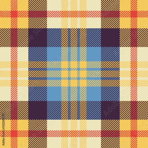Wallpaper Mural seamless tartan pattern texture design vector Torontodigital.ca