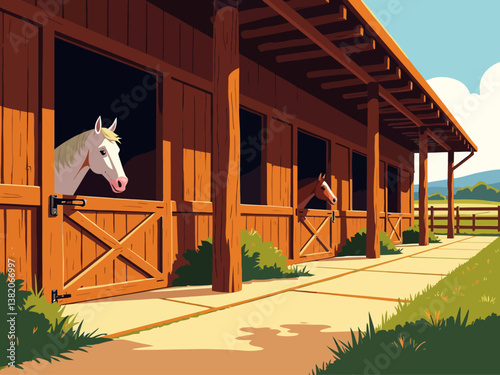 mid western horse stables