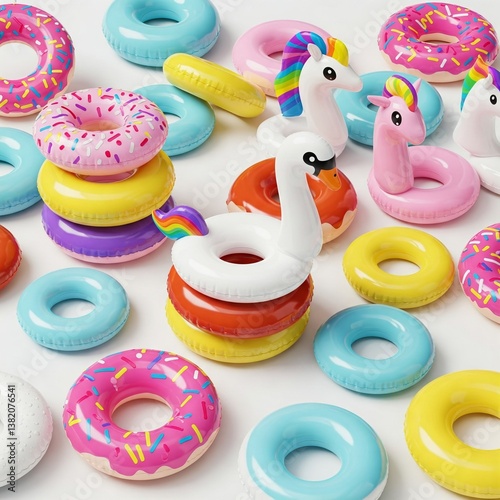 colorful float, beach float, fun float, summer toy