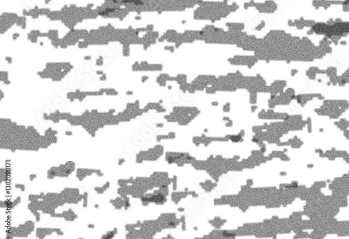 Abstract grunge black and white distressed texture background, Isolated on transparent background, PNG