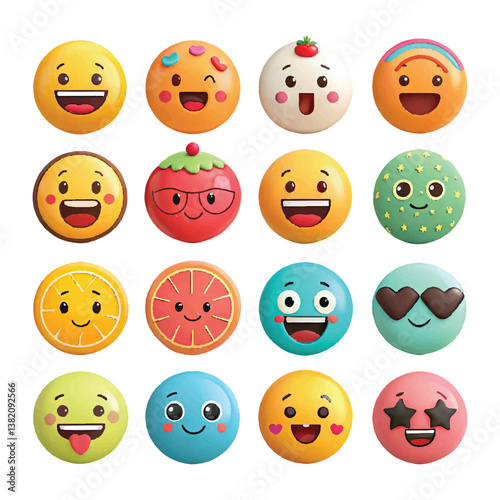 world emoji day vactor art ikon packs