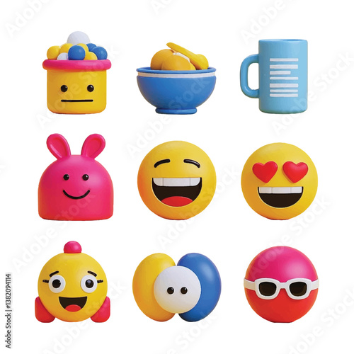 world emoji day vactor art ikon packs