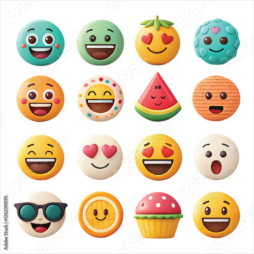 world emoji day vactor art ikon packs