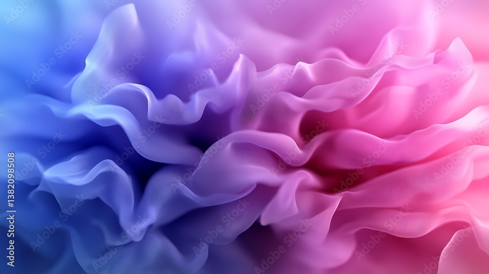 Obraz premium Dreamy Pastel Ink Swirl Abstract Background.