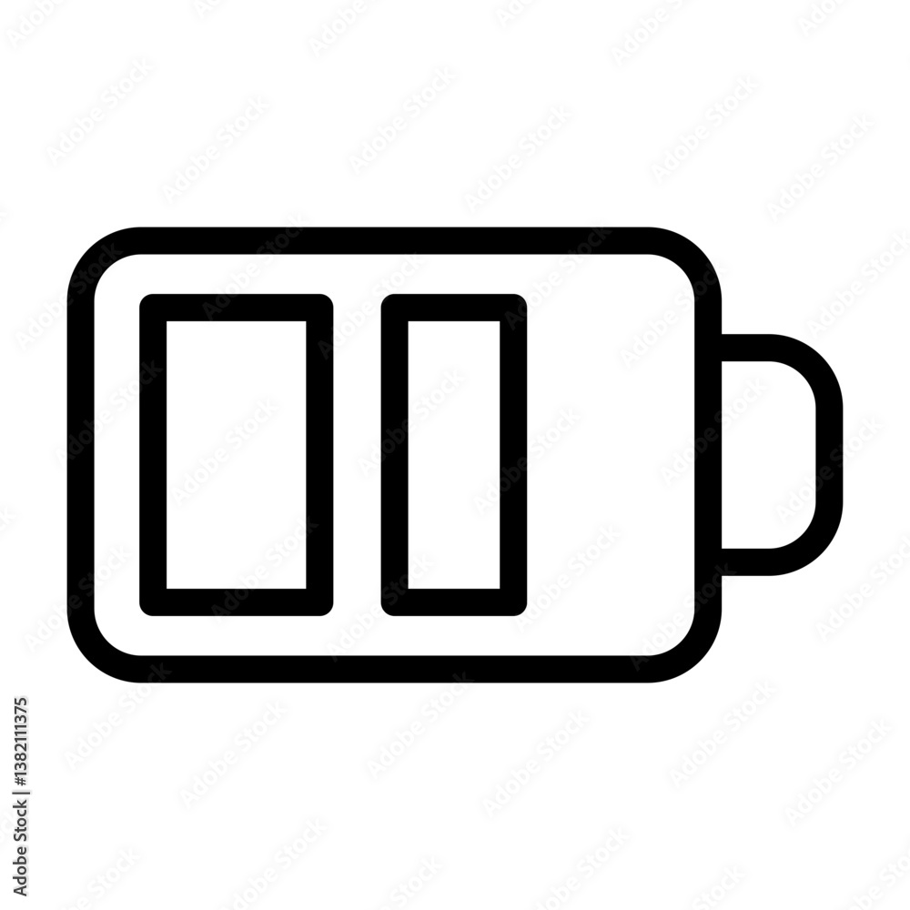 Battery Outline Icon Battery Outline Icon