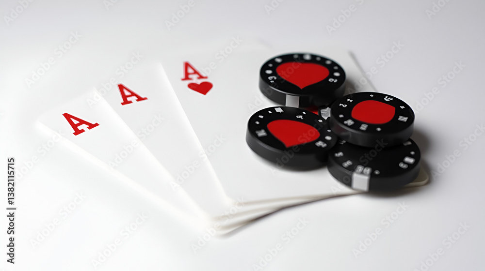 Obraz premium pocket aces