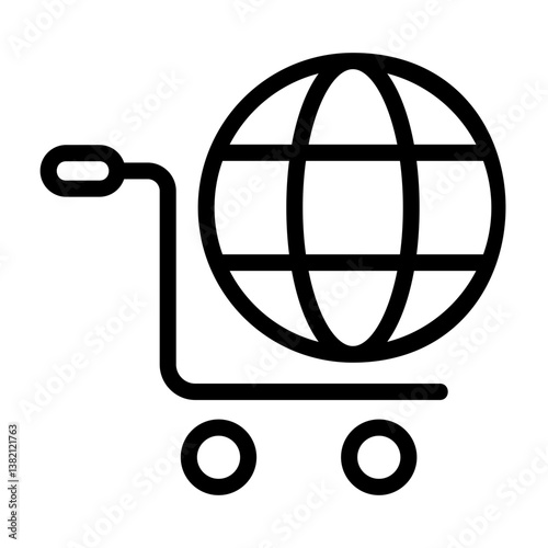 E commerce Outline Style  Icon