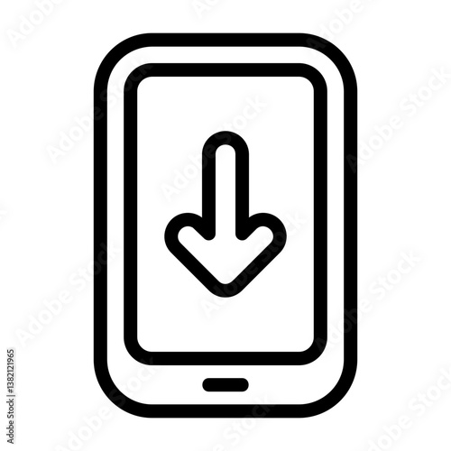 Download Outline Style  Icon
