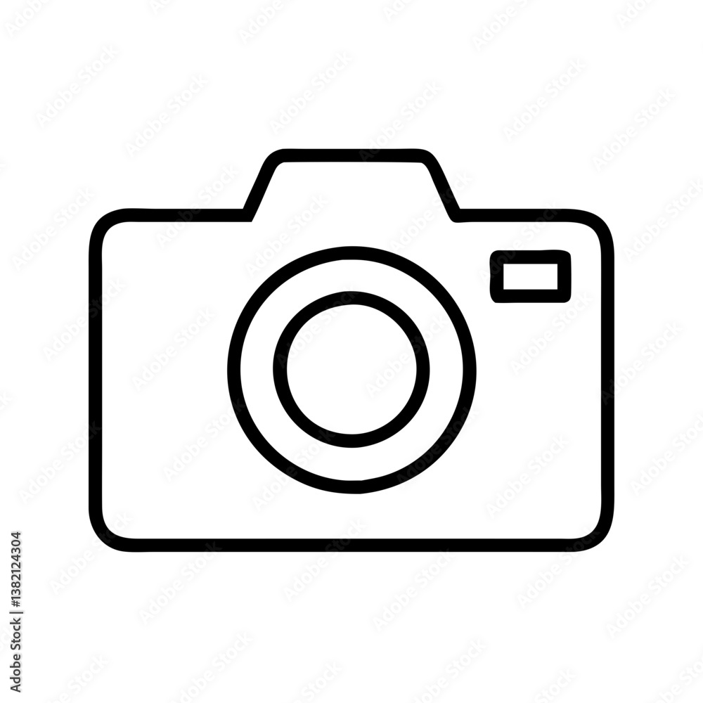 Camera icon vector image for photography and video equipment and digital slr camera illustration design Camera icon vector image for photography and video equipment and digital slr camera illustration design