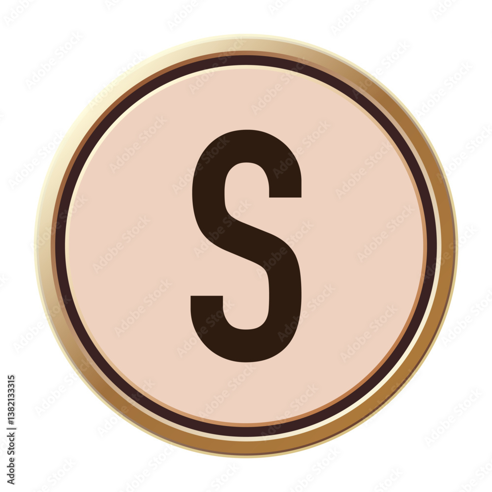Sophisticated Letter S Design – Perfect for Valentine’s Day Themes Sophisticated Letter S Design – Perfect for Valentine’s Day Themes