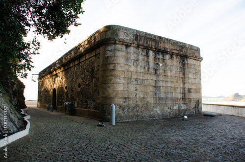 Detail of the Architecture of the Fortress of Santa Cruz da Barra, Niteroi, Rio de Janeiro - Brazil photo