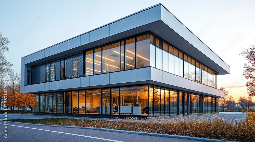 A modern R&D facility. A modern R&D facility.