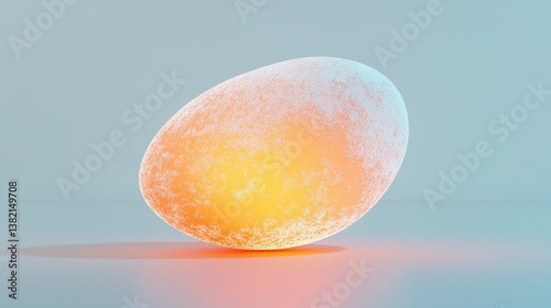 A quiet moment captured with studio precision, childs smile reflecting the light of an egg nearby
