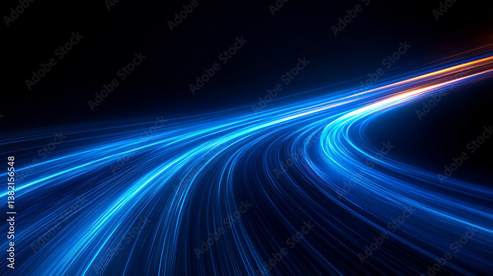 dynamic blue light streaks across a black background, symbolizing speed and technological advancement This motion blur captures the essence of rapid movement chaos and futuristic energy dynamic blue light streaks across a black background, symbolizing speed and technological advancement This motion blur captures the essence of rapid movement chaos and futuristic energy