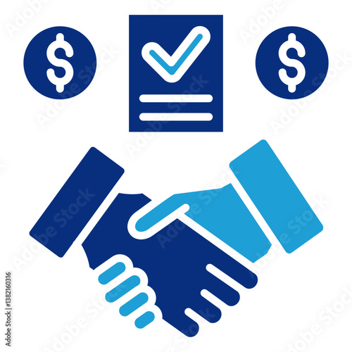Sponsorship  Icon Element For Design