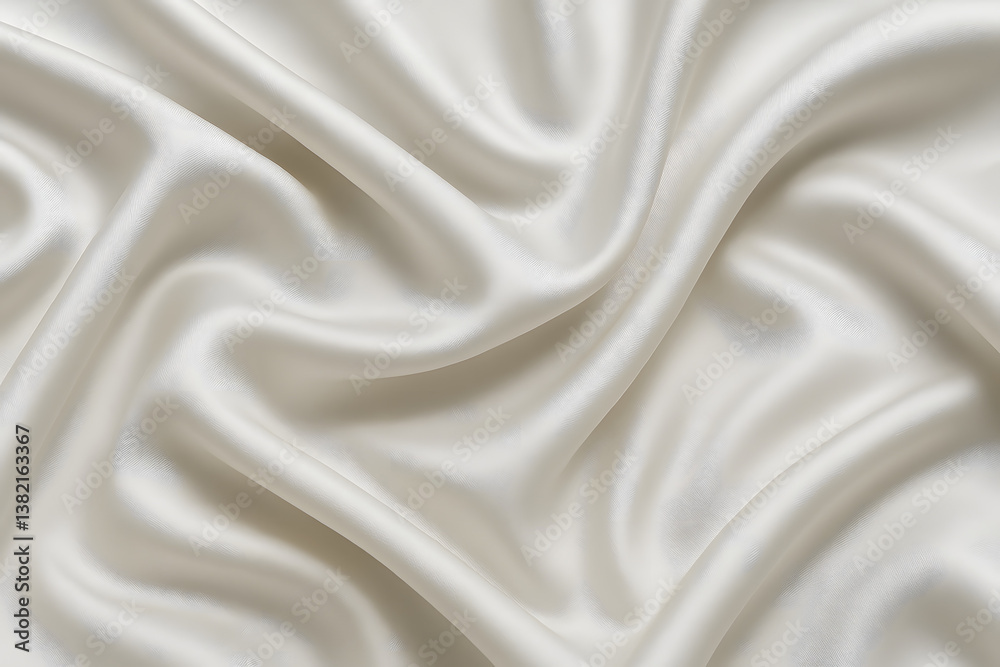 Ethereal Satin Drape: A close-up of luxurious ivory satin fabric, its soft waves and gentle folds reflecting light, exuding elegance and smoothness. Ethereal Satin Drape: A close-up of luxurious ivory satin fabric, its soft waves and gentle folds reflecting light, exuding elegance and smoothness.