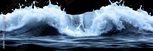 Obraz na płótnie Ocean Wave 3D Illustration w salonie